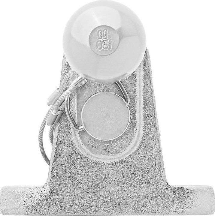 Produktbild ProPlus Anhängerkupplung zweifach Ø50mm 3.500kg Kugelkopf PKW Wohnmobil Pickup silber