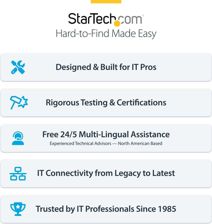 Image du produit StarTech Station D'Accueil Triple écran (USB-C, 8 ports)