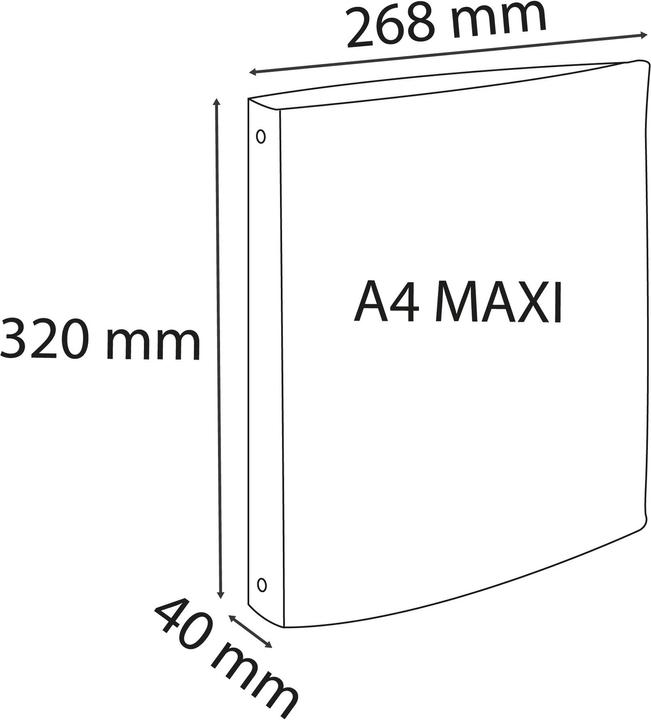 Immagine prodotto Exacompta Raccoglitore ad anelli Kreacover (A4, 40 mm, 1 Pezzo/i)