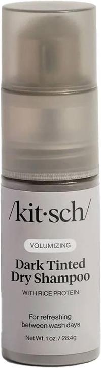 Actual product image Kitsch Volumen Trockenshampoo mit Reisprotein Dunkel (Dry shampoo)