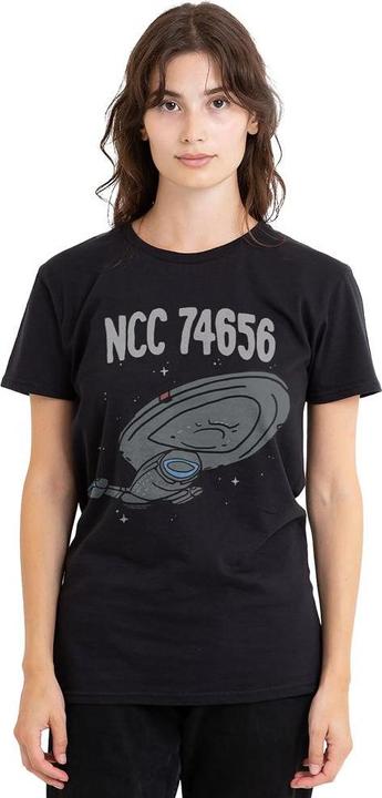 Actual product image Unisex Adult The Intrepid Class T-Shirt (XL)