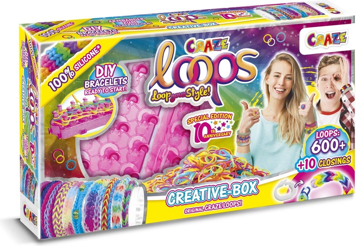 Productafbeelding Craze Loops - Creatieve doos 600 Loops