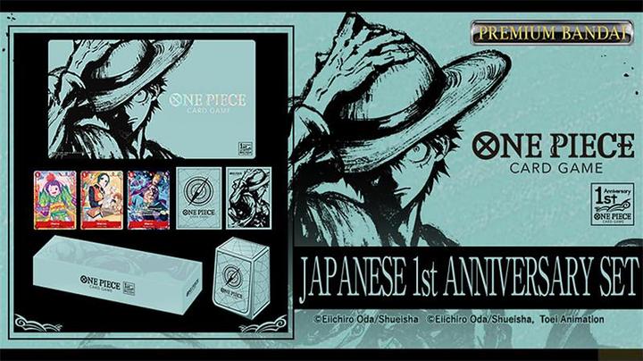 Produktbild One Piece Card Game - Japanese 1st Anniversary Set (Japanisch, Box Set & Collection)