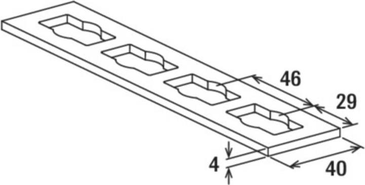 Image du produit Fischer Élément de liaison PFFF 4I zl
