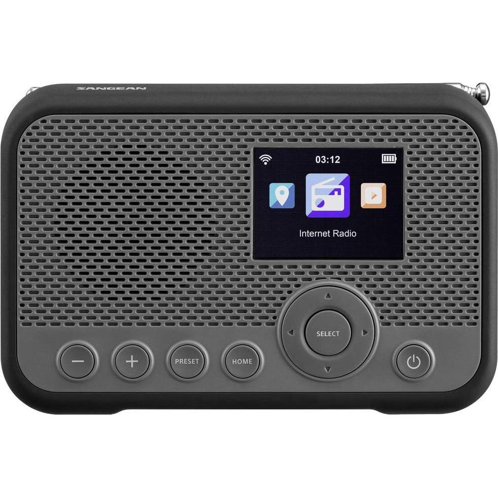 Thumbnail - Sangean WFR-39 (DAB+, FM, Internetradio, Bluetooth), Radio, Schwarz, Grau