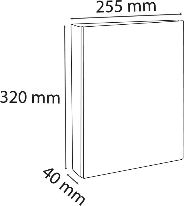Actual product image Exacompta Ring binders (A4, 40 mm, 120 Piece)