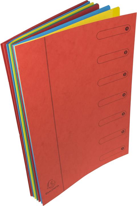 Image du produit Exacompta Fardes de classement avec dos à soufflets (A4, 80 x)