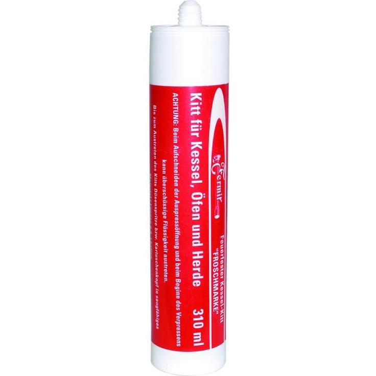 Fermit, Dichtmittel, Feuerfester Kesselkitt Froschmarke 650 g Kartusche (0.70 kg, 310 ml)