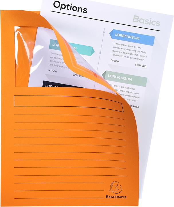 Produktbild Exacompta Sammelmappen - Aktendeckel (A4, 100 x)