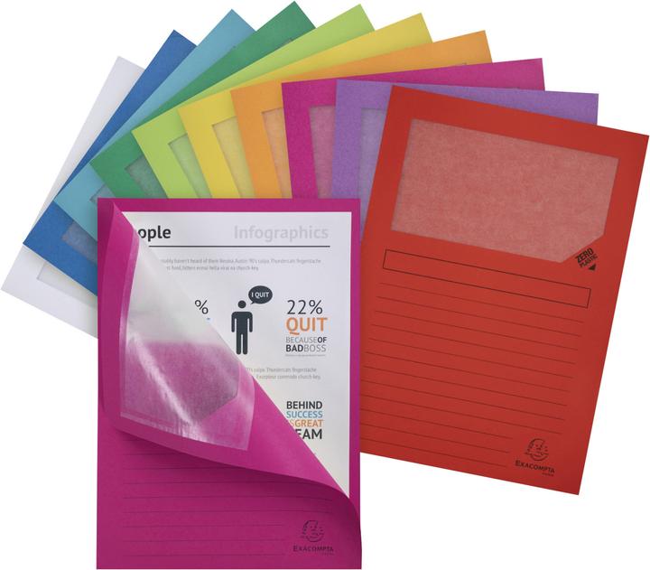 Actual product image Exacompta Collection folders - File covers (A4, 50 x)