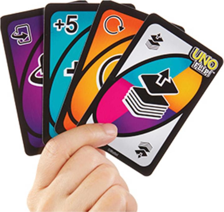 Produktbild Mattel Games Uno Flip (Multilingual, 2 - 10 Spieler)
