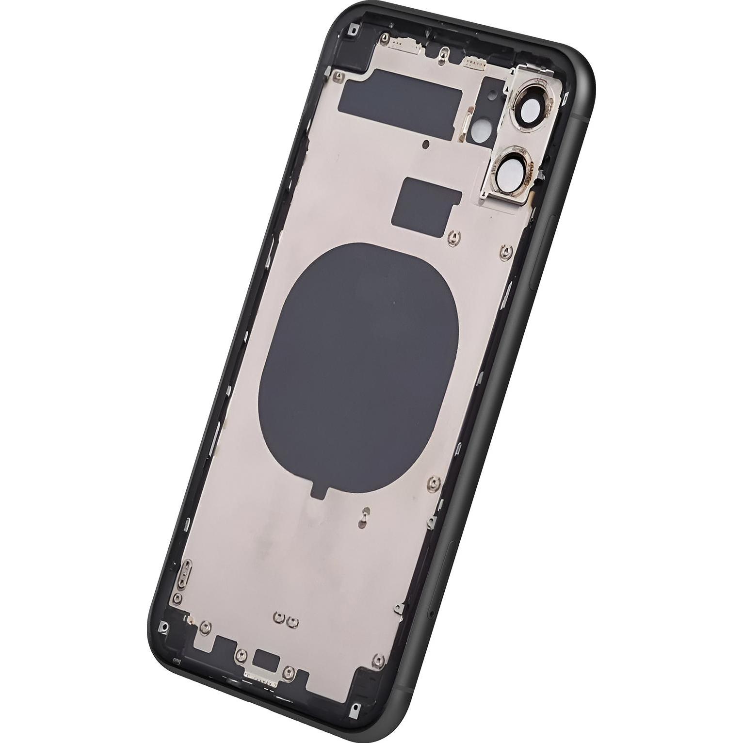 Thumbnail - Clappio Gehäuse + Akkudeckel Ersatzteil (iPhone 11), Mobilgerät Ersatzteile, Schwarz