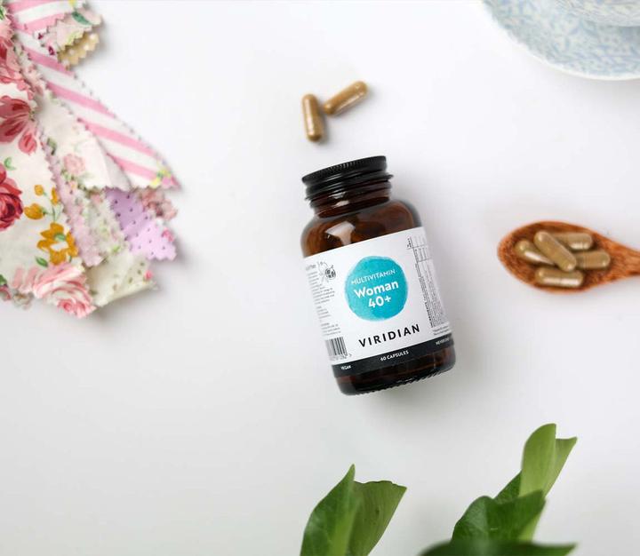 Actual product image Viridian Frauen 40+ Multivitamin Kapseln Dose 60 Stk (60 Piece, Capsules)