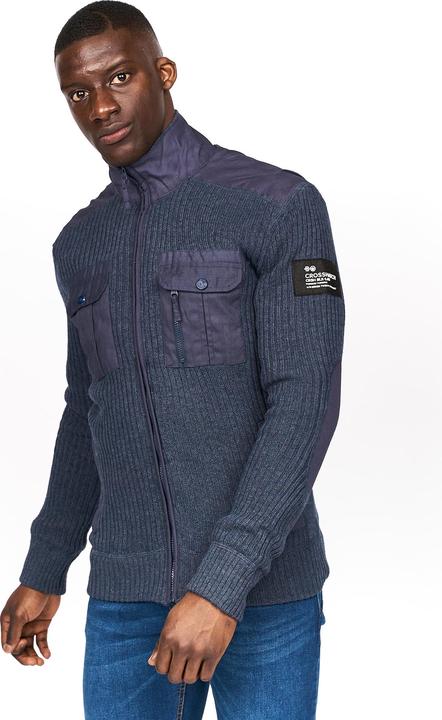 Produktbild Crosshatch Mens Palax Knitted Jumper (L)