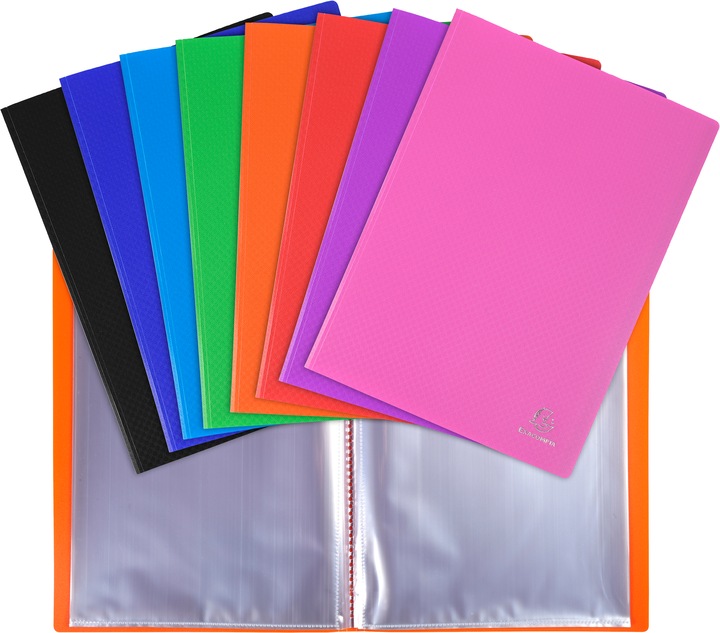 Bleu foncé - Vert - Bleu clair - Orange - Rose - Rouge - Noir - Violet