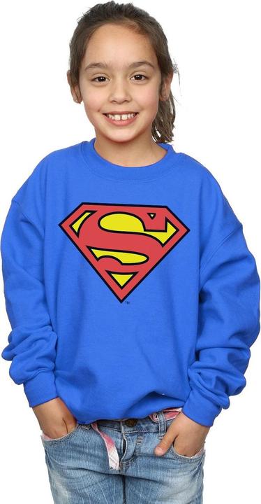 Produktbild Superman Logo Sweatshirt Mädchen (140, 146)