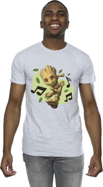Produktbild Guardians Of The Galaxy Groot Musical Notes TShirt (3XL)