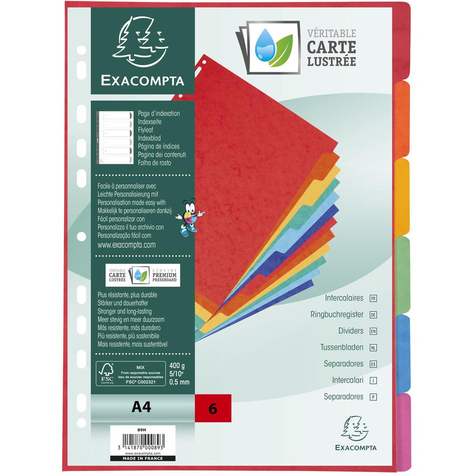 Thumbnail - Exacompta, Ordner Zubehör, Register