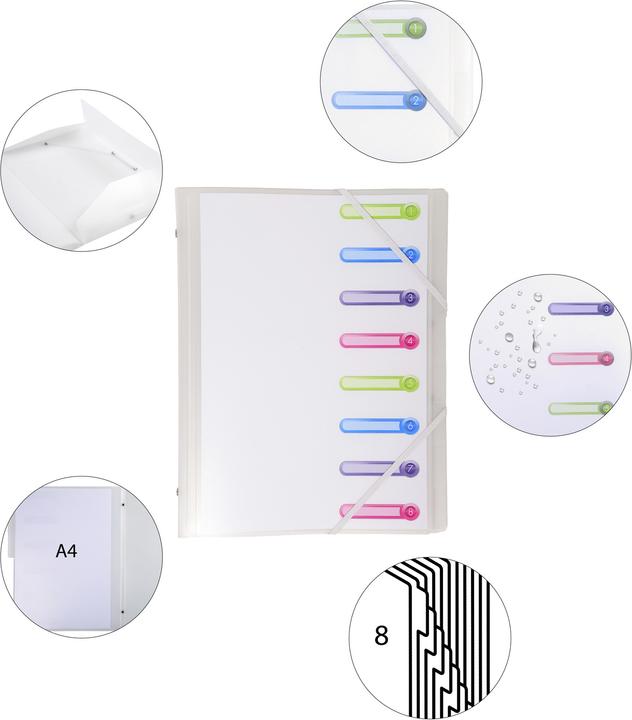 Actual product image Exacompta Stapled file folders (A4, 1 x)