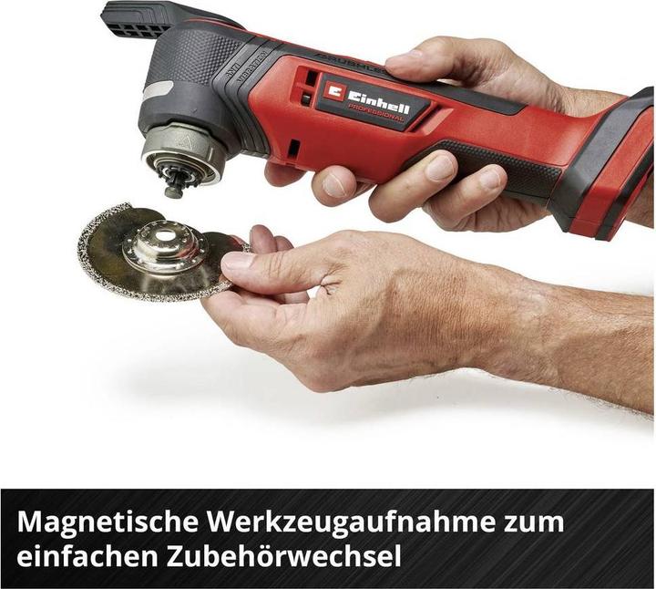 Actual product image Einhell Akku-Multifunktionswerkzeug (1x4.0Ah)