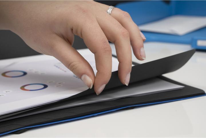 Actual product image Exacompta Stapled file folders (A4, 1x)