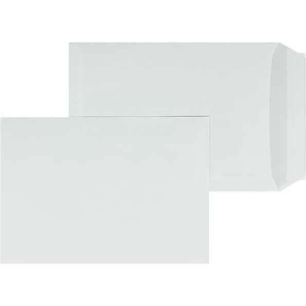 Blanke, Versandtasche + Luftpolstertasche, Versandtaschen B4 120g/qm haftklebend VE=250 Stück weiss