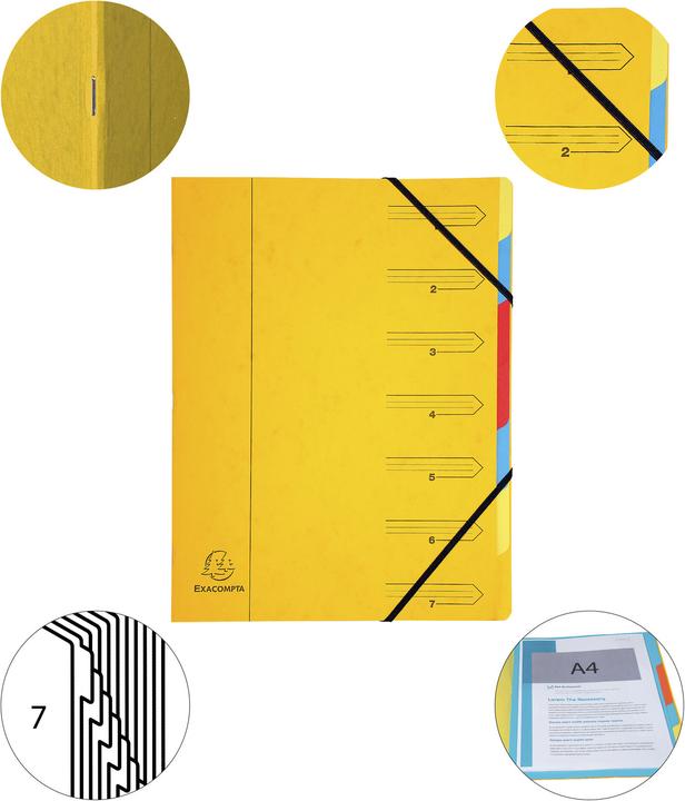 Actual product image Exacompta Stapled file folders (A4, 1x)