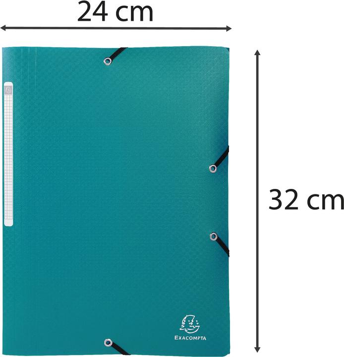 Actual product image Exacompta Collection folder with elastic band (A4)
