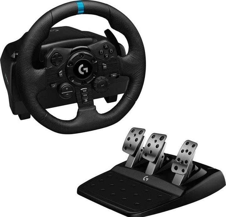 Immagine prodotto Logitech G923 Volante (spina UK) (PS4, PC)