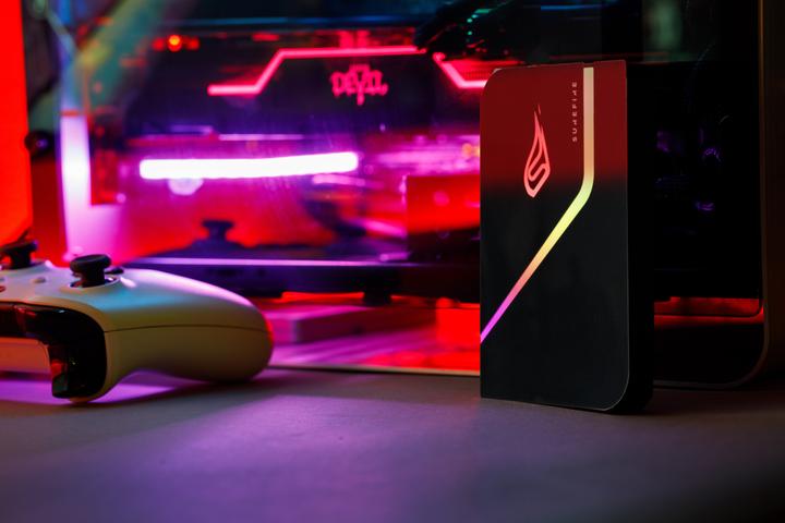 Actual product image Verbatim SureFire PyroDrive Gaming SSD USB 3.2 Gen 1 1TB Black (1 TB)