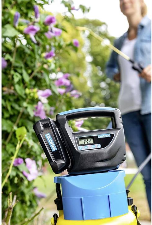 Actual product image Gloria Haus und Garten Battery compressor (3 bar, 80 l)