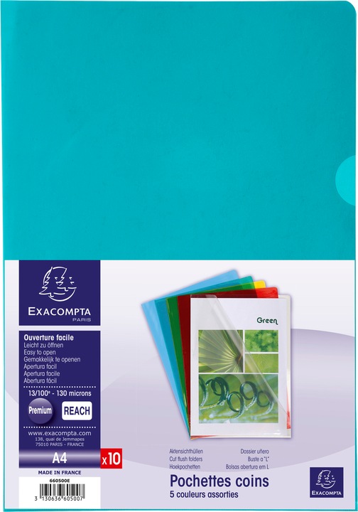 Actual product image Exacompta Sleeves and bags (A4, 10 x)