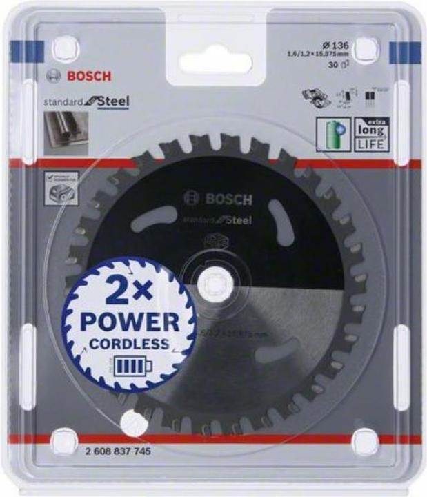 Produktbild Bosch Professional Zubehör PRO Steel cordless Kreissägeblatt, 160 x 1,6 x 20 mm