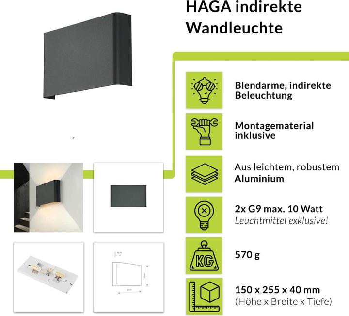Produktbild Licht-Erlebnisse Haga (G9)