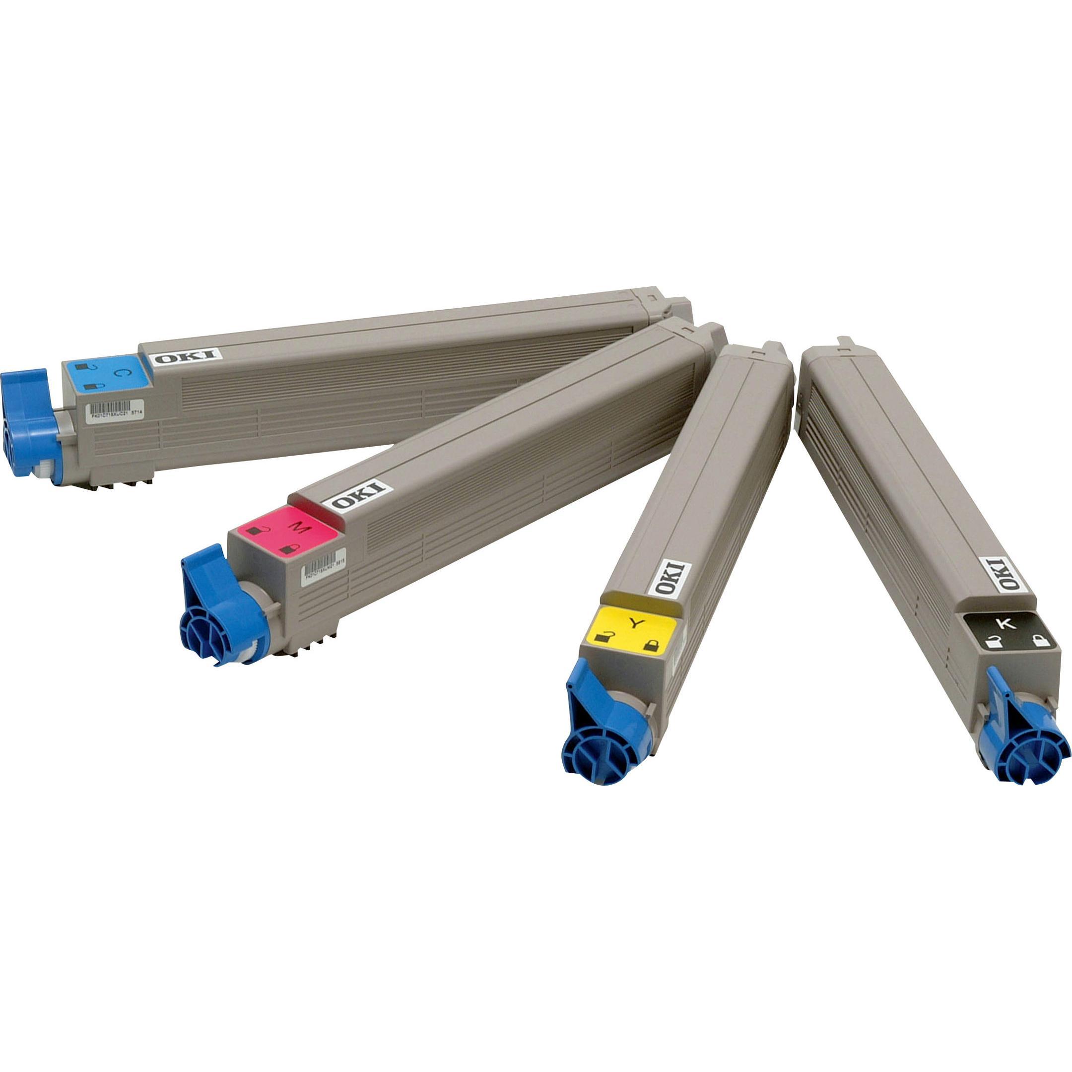 OKI, Toner, 43112702 (M, BK, Y, C)
