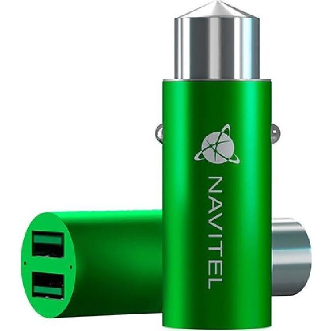 Navitel USB car charger UC323, Auto Adapter, Grün