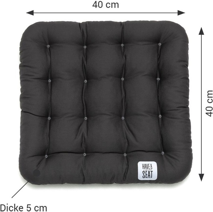 Immagine prodotto Have A Seat Cuscino di seduta (40 x 40 x 5 cm)