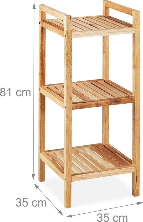 Immagine prodotto Relaxdays Scaffale da bagno (35 x 35 x 81 cm)