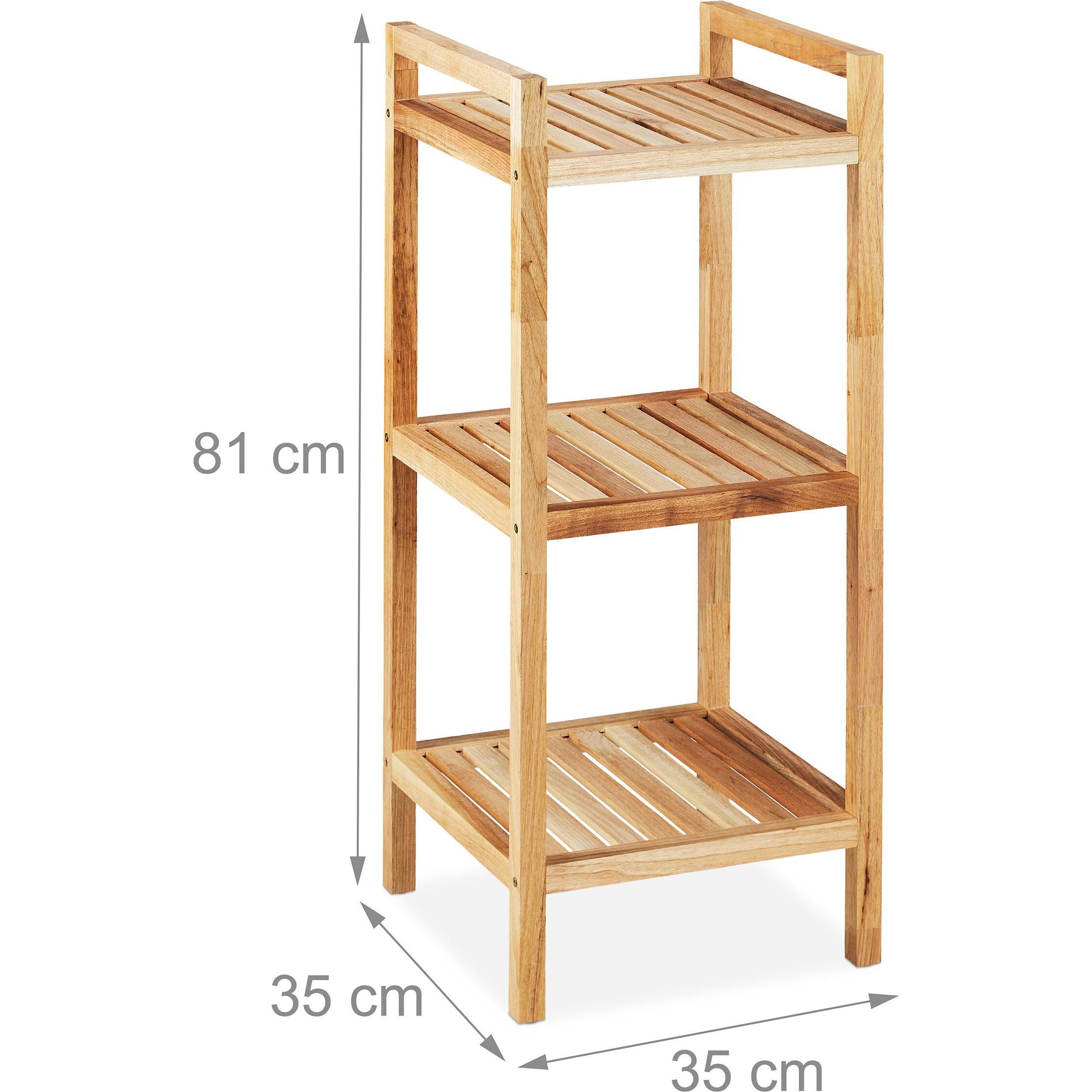 Thumbnail - Relaxdays, Badezimmerregal, Badregal (35 x 35 x 81 cm)