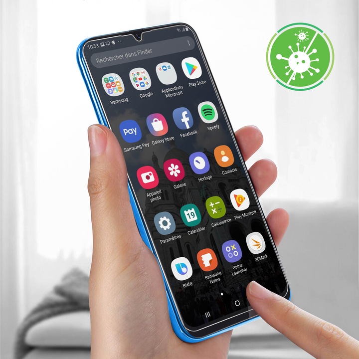 Produktbild Avizar 360° Rundumschutzfolie, Vorder- und Rückseite (1 Stück, Samsung Galaxy A30s, Samsung Galaxy A50)