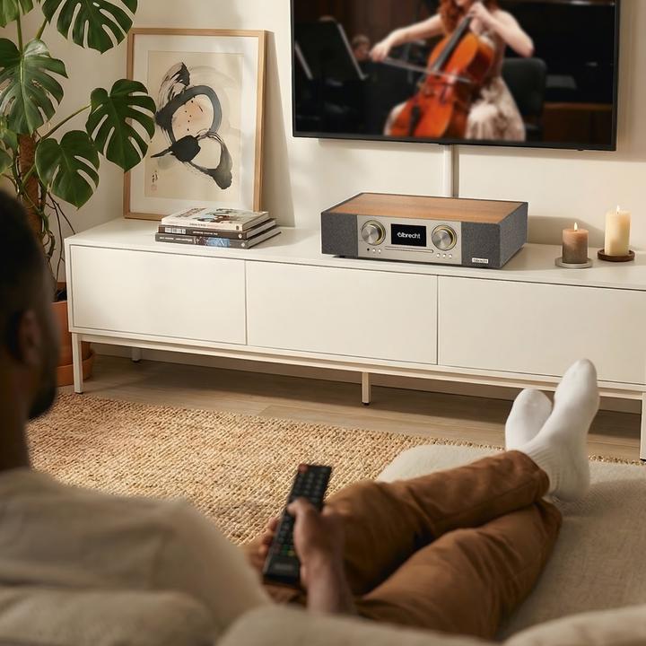 Actual product image Albrecht DR 1000 All-in-One Soundsystem (DAB+, Internet radio, Wi-Fi)