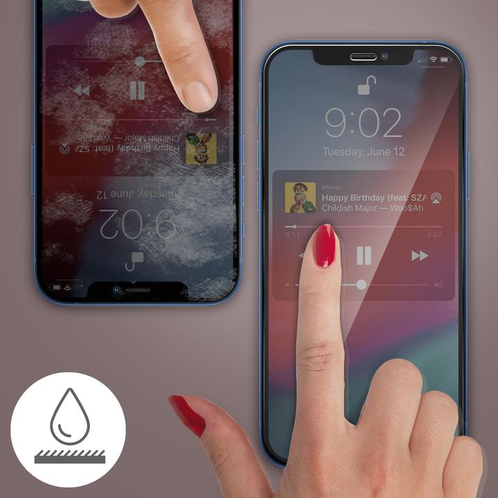 Produktbild X-One Panzerglas, 9H kratzfeste Schutzfolie (1 Stück, Apple iPhone 12 Pro)