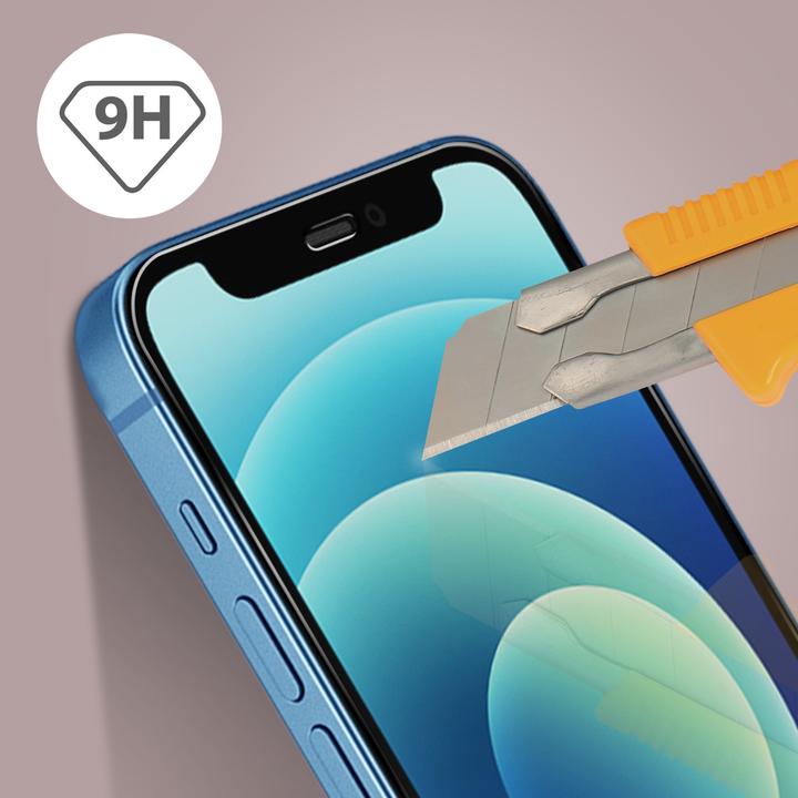Produktbild X-One Panzerglas, 9H kratzfeste Schutzfolie (1 Stück, Apple iPhone 12 mini)