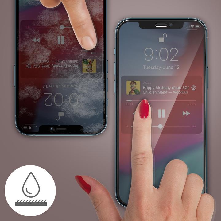 Produktbild X-One Panzerglas, 9H kratzfeste Schutzfolie (1 Stück, Apple iPhone 12 Pro Max)