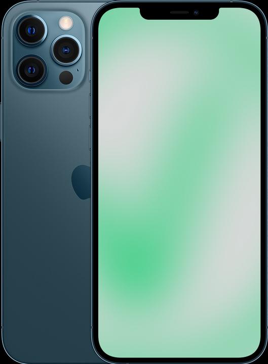 Actual product image Revendo iPhone 12 Pro Max (256 GB, Pacific Blue, 6.10", 12 Mpx, SIM + eSIM, B / Very good)
