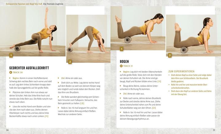 Produktbild Yoga mit der Faszienrolle (Deutsch, Amiena Zylla, 2018)