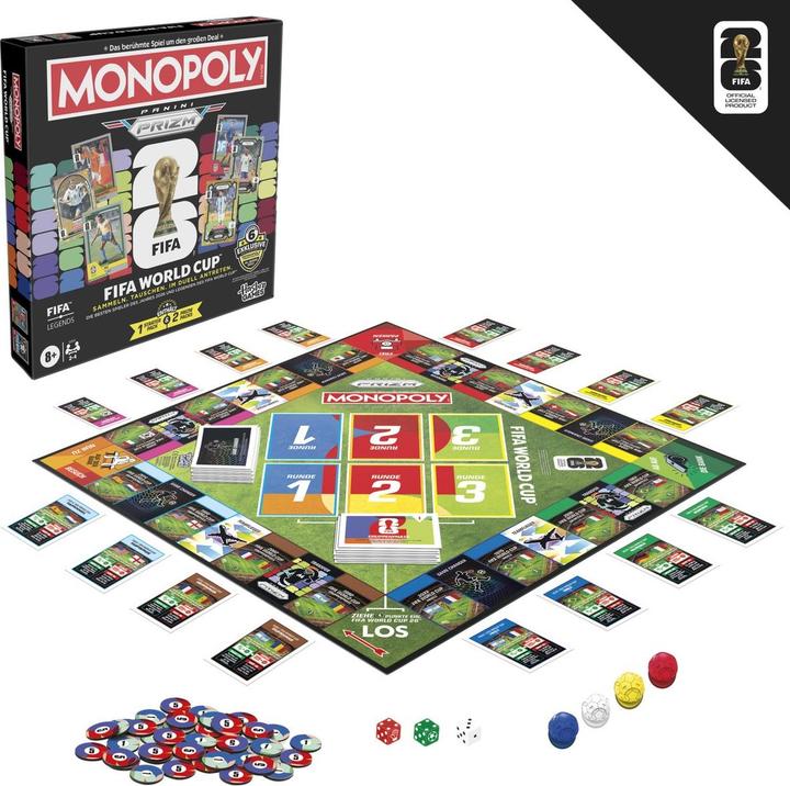 Actual product image Hasbro Gaming Monopoly FIFA Edition Core Game (German, 2 - 6 Players)