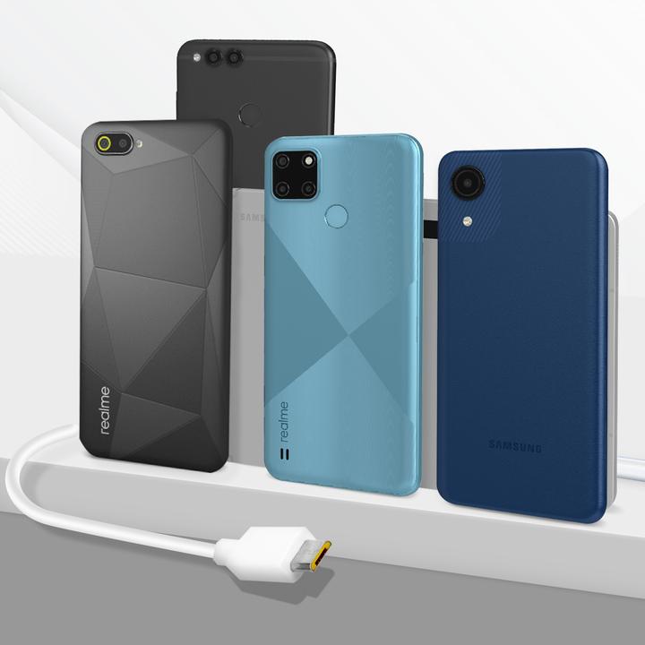 Actual product image realme USB / Micro USB cable (1 m, USB 1.0)