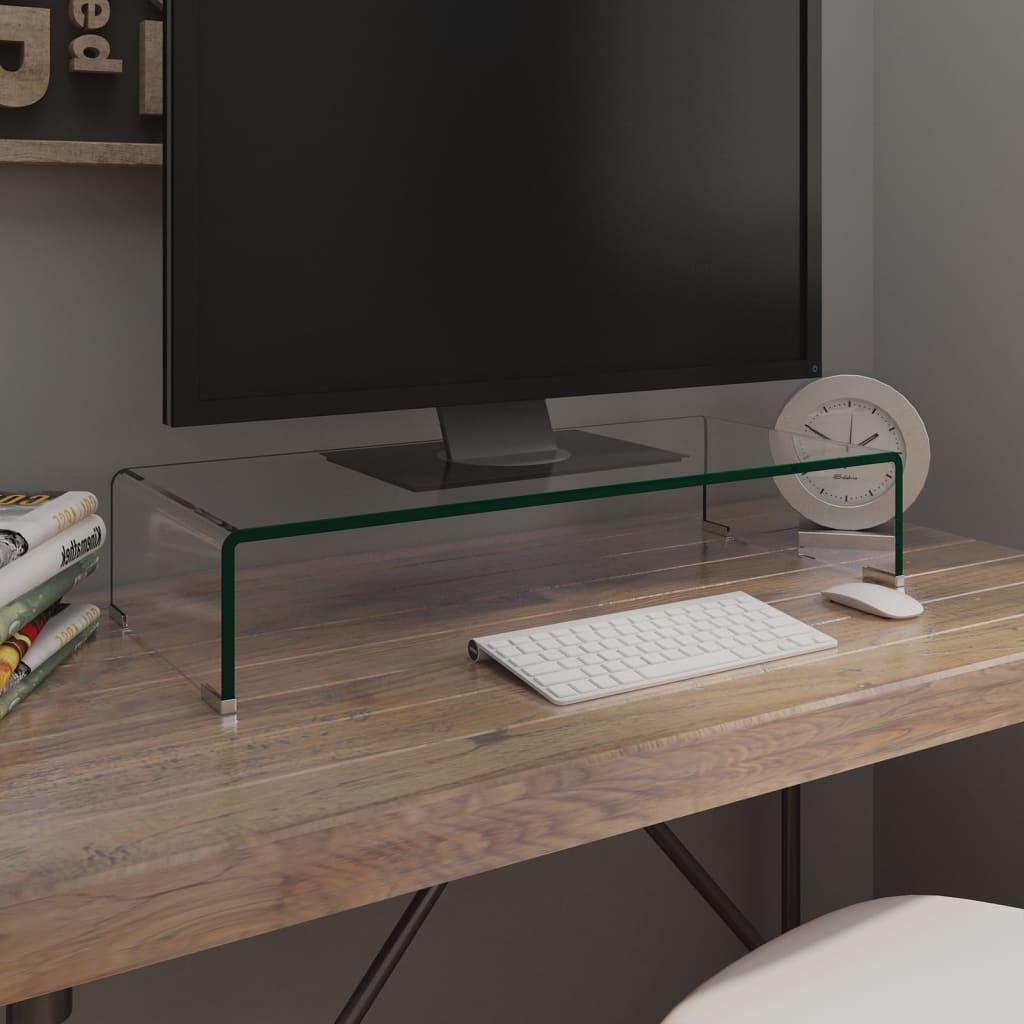 VidaXL Solea, Monitor Erhöhung, Transparent