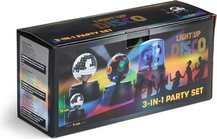 Actual product image Light-Up LIGHT - UP - Disco set 3 in 1 (MCDC005) (108 cm)